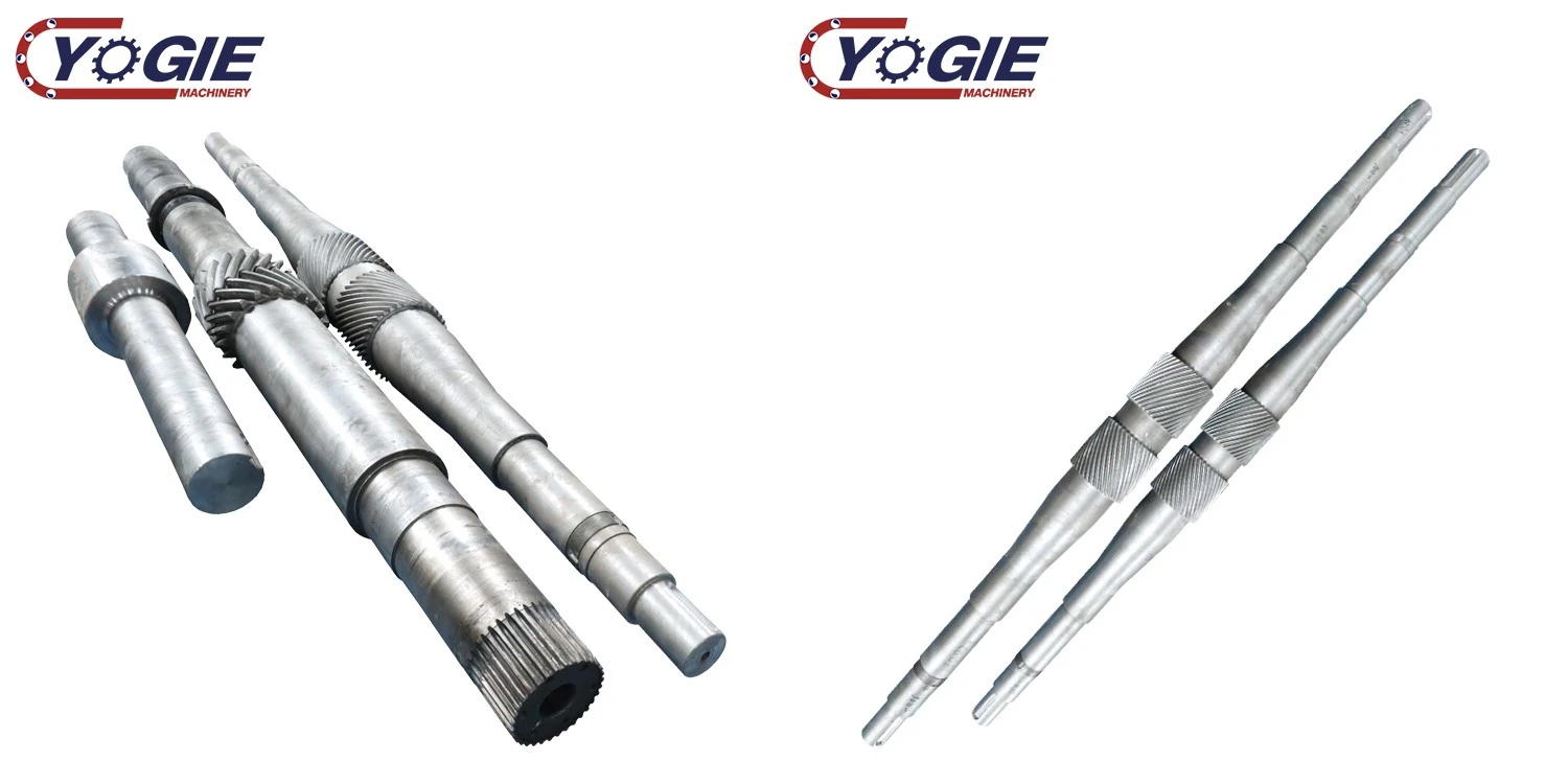 double helical gear  shaft (herringbone gear shaft)
